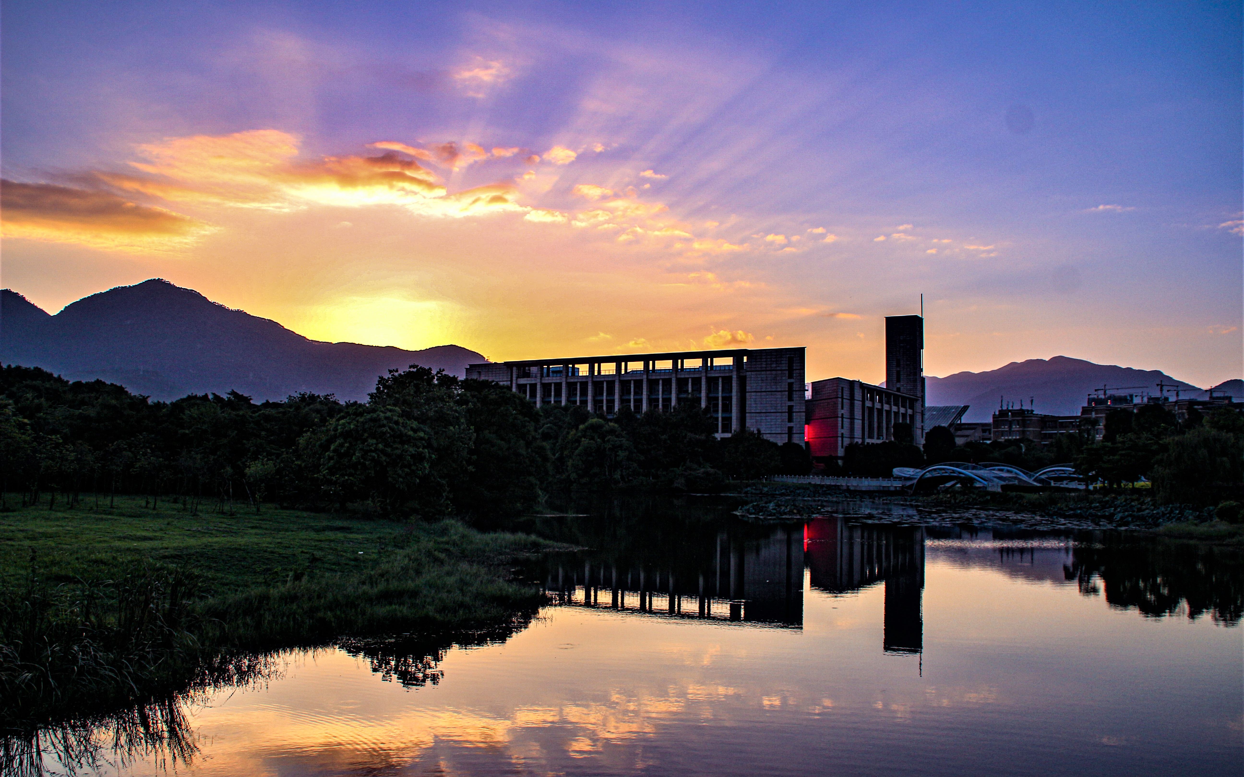 福州大学 美景图片