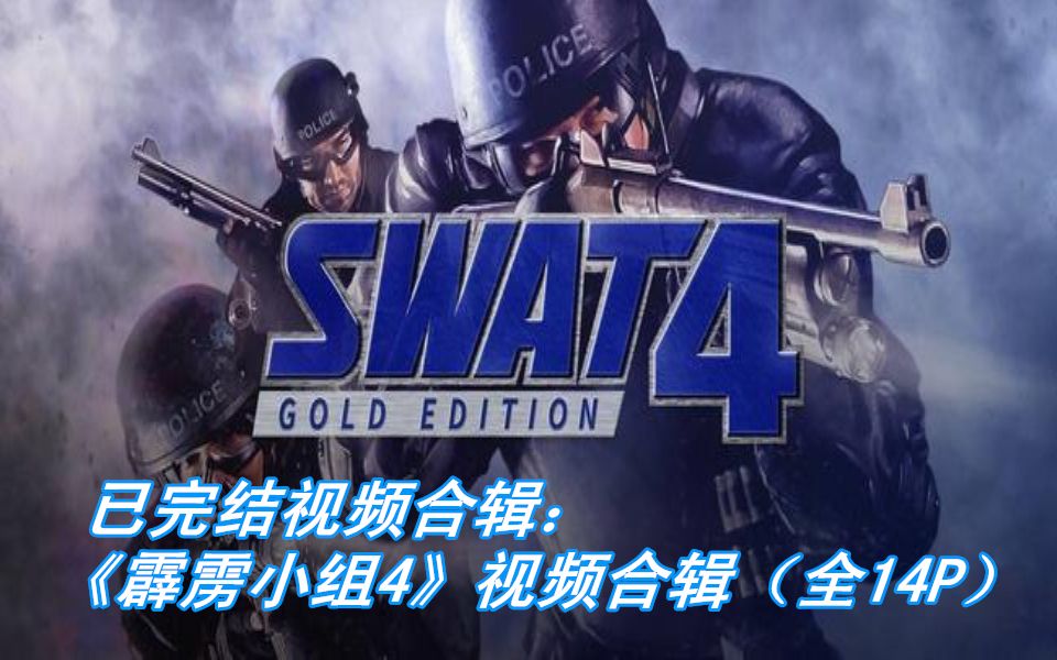 【已完结视频合辑】战术反恐游戏《霹雳小组4》 通关视频合辑(全14p)
