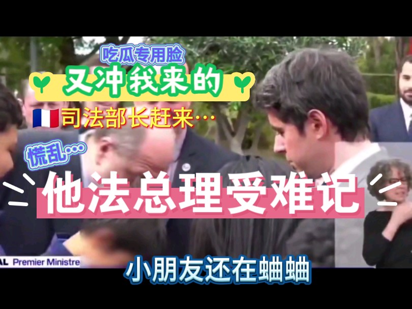 Macron又双叒叕被骂??!又是冲总理来的??!这次是小孩儿哥哔哩哔哩bilibili