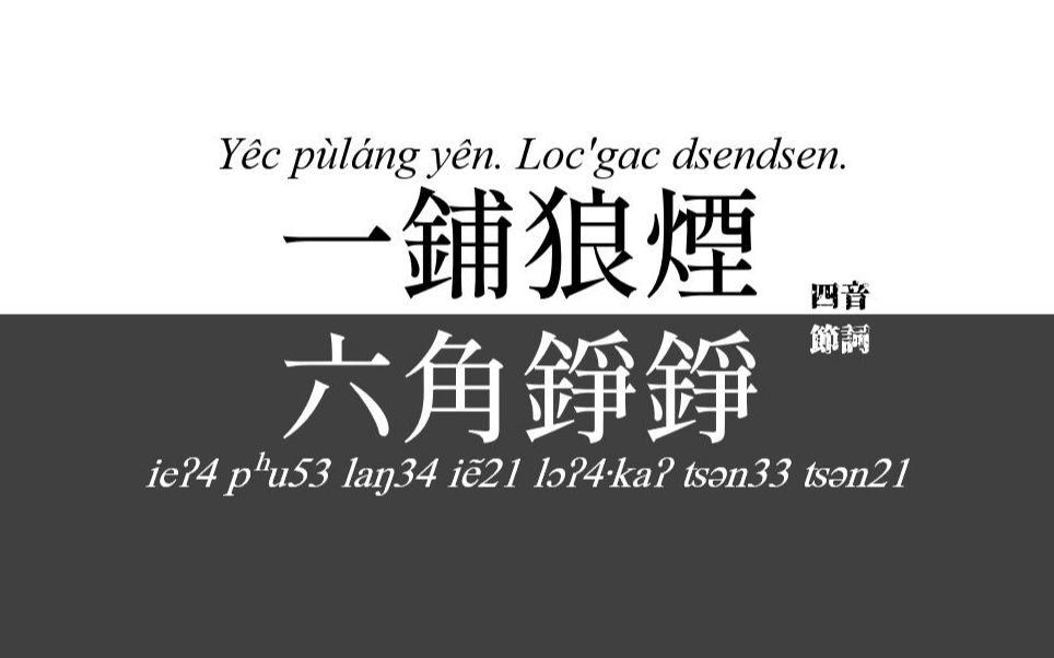 [图]【扬州话版】口语词汇选读之形容篇03，四音节词。下江方言，扬州白话