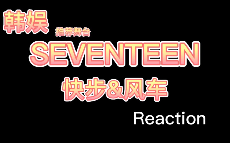 【韩娱】【SEVENTEEN】第二次小十七Reaction啦,我没有认错人吧.我太喜欢那个音色了.(风车视频:https://b23.tv/ZBvP3C)哔哩哔哩bilibili