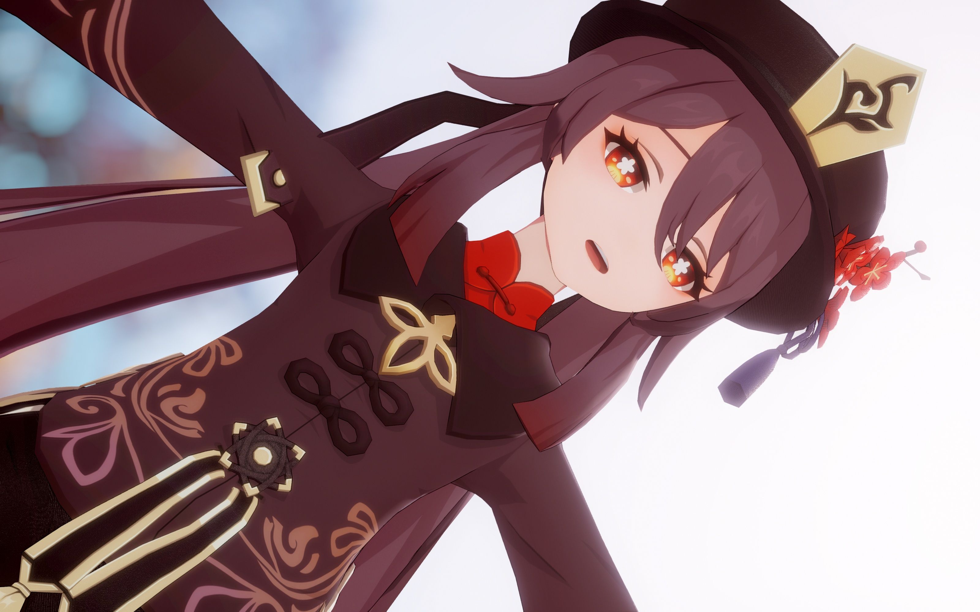 【原神mmd/4k】胡桃 - 少女溶解