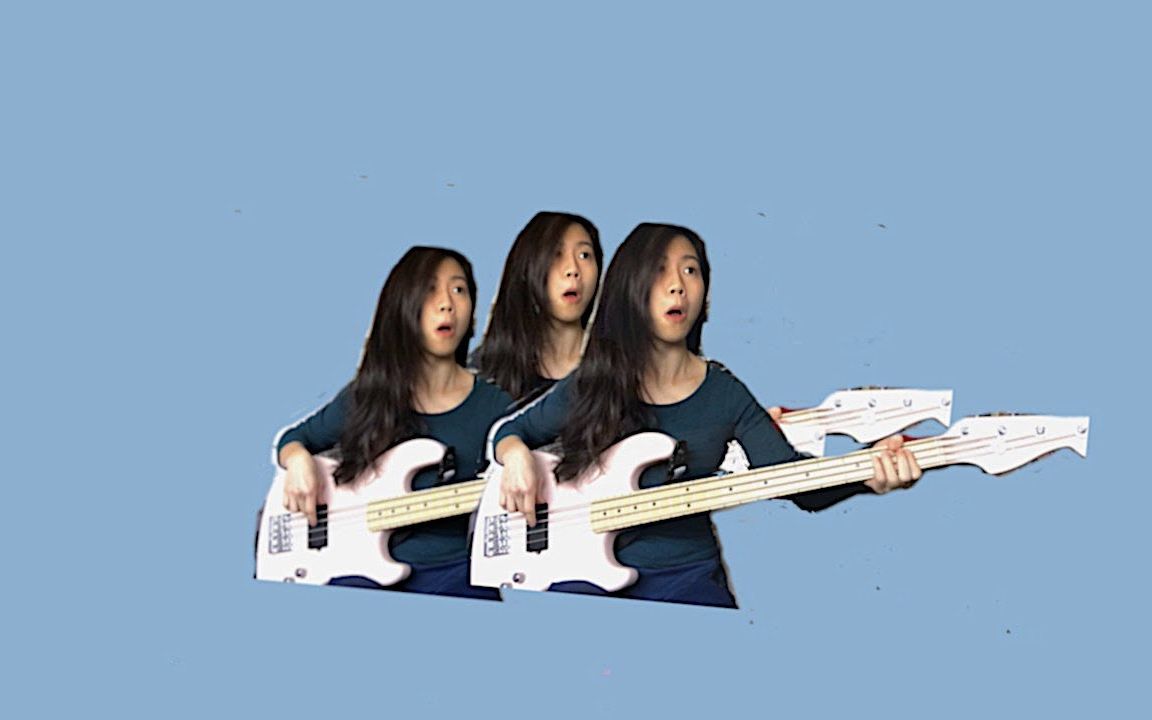 香港美女贝斯手霸气翻玩美国放克乐队vulfpeckdarwinderby