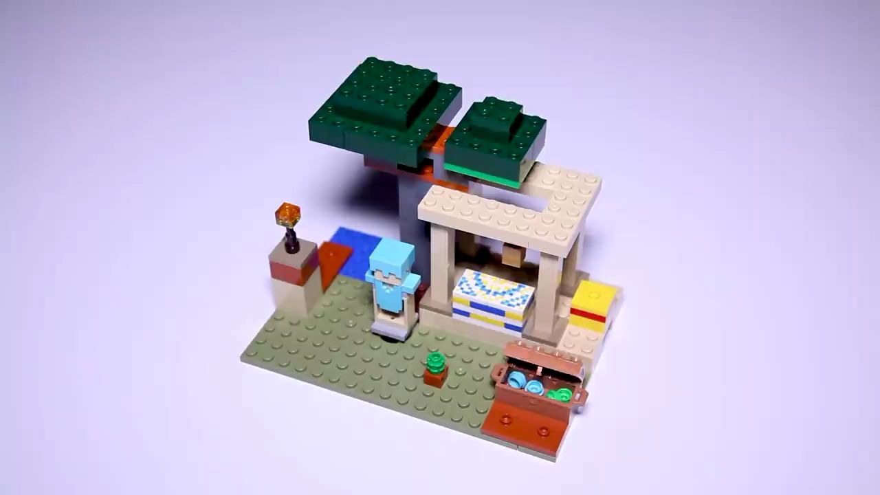 乐高 我的世界 minecraft the illager raid 21160 速拼