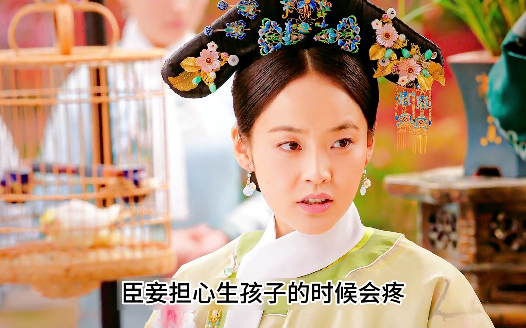 如懿传:初入宫的颖嫔小可爱天真烂漫,后来她再也没露出这种笑容