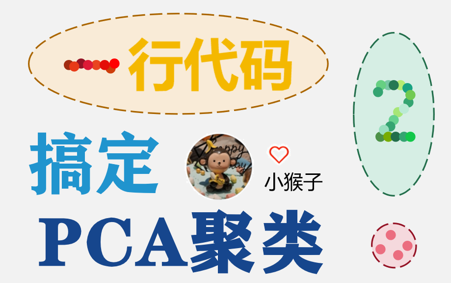 【生信分析13】一行代码搞定PCA聚类分析!ONLY ONE!!哔哩哔哩bilibili