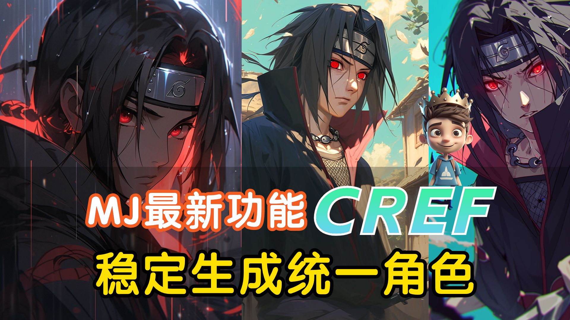 【AI角色一致性】“cref” 参数 Midjourney新功能实操详解哔哩哔哩bilibili