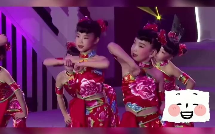 [图]少儿一等奖舞蹈《喜庆小妞》舞蹈节目 少儿培训 幼儿园舞蹈 舞蹈 幼儿舞蹈 少儿舞蹈 舞蹈日常 六一舞蹈国庆舞蹈节目