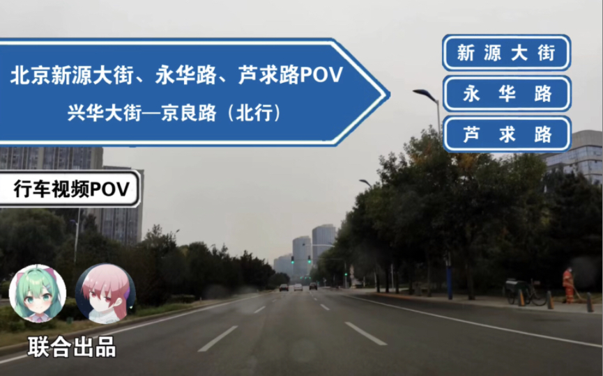 【公路POV】大兴秋季日景,北京兴华大街—立垡桥自驾行车视频(北京兴华大街、新源大街、永华路、佟前路、芦求路、京良路POV)哔哩哔哩bilibili