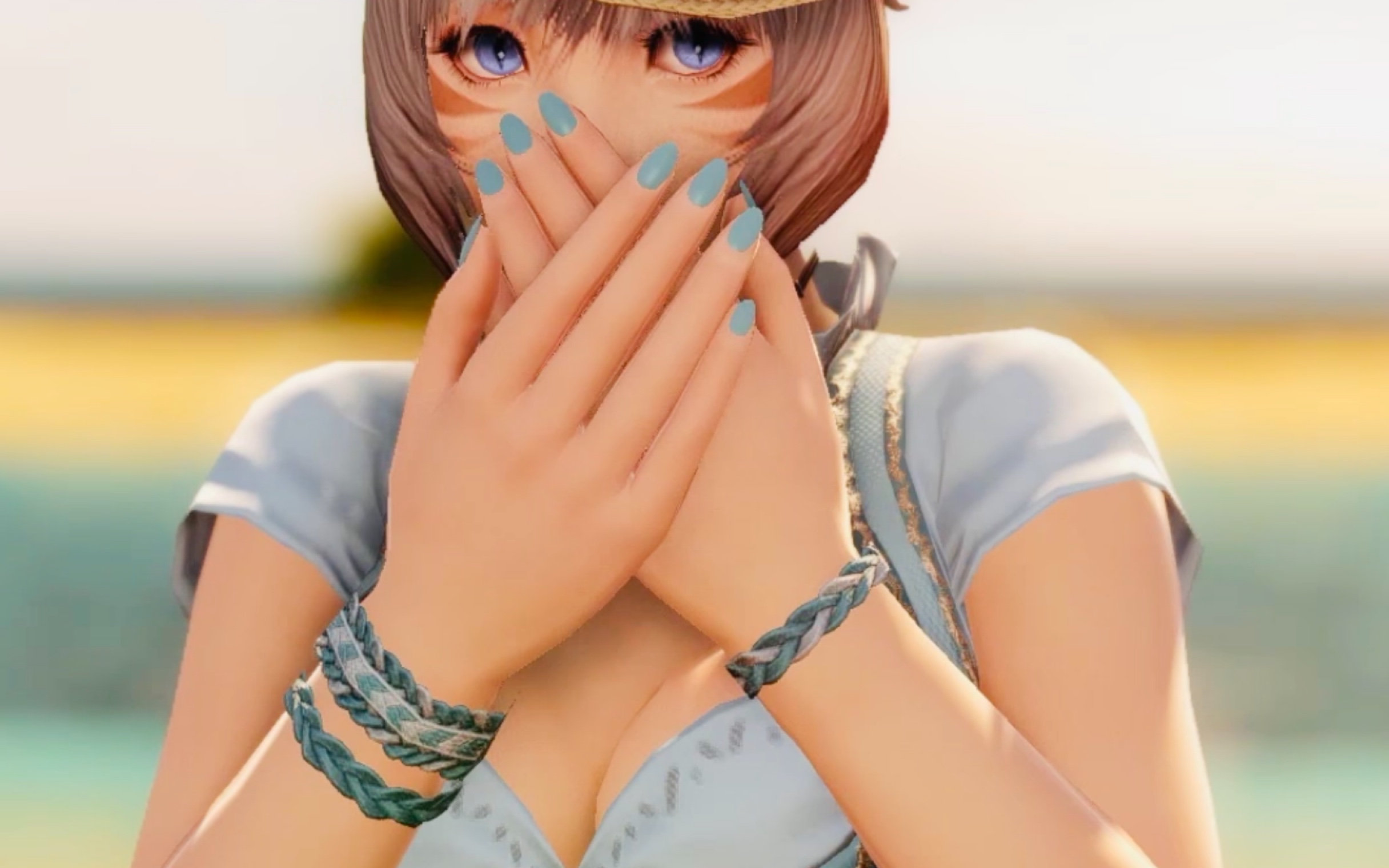 【ff14】仅仅是小猫咪展示山间少女套装