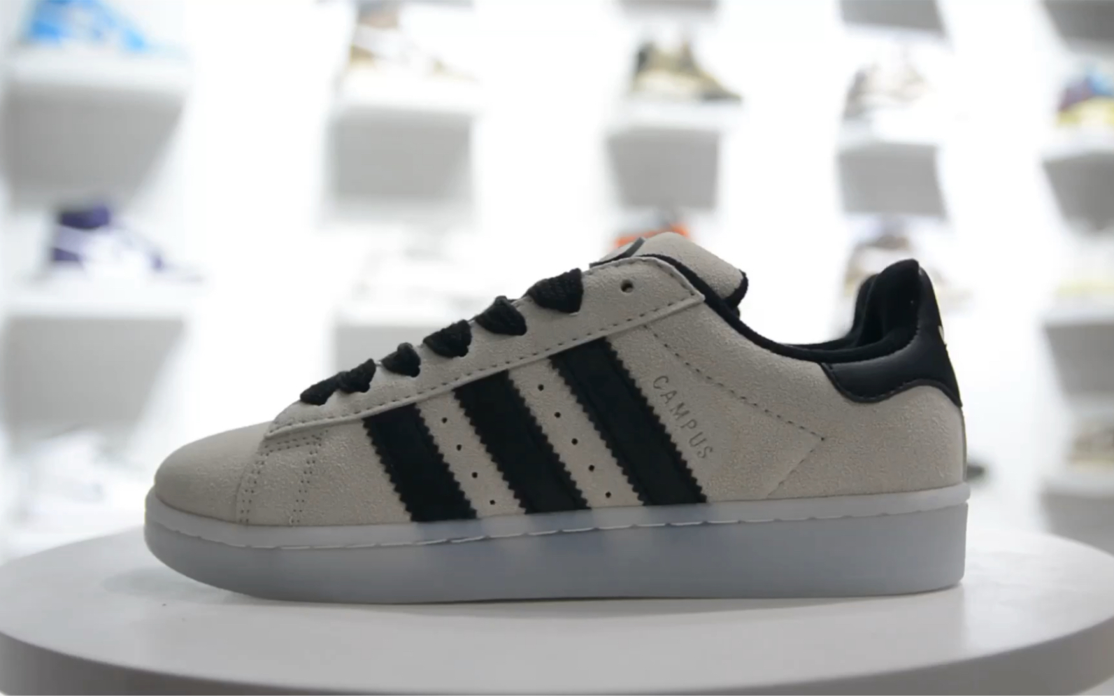 【权威实拍】adidas originals campus 00s 学院系列面包风板鞋 黑棕