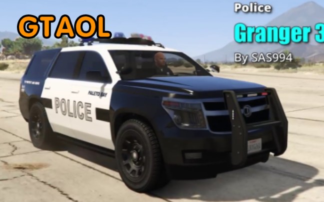 [图]GTAOL新款警车，如果Rockstar发布警用DLC