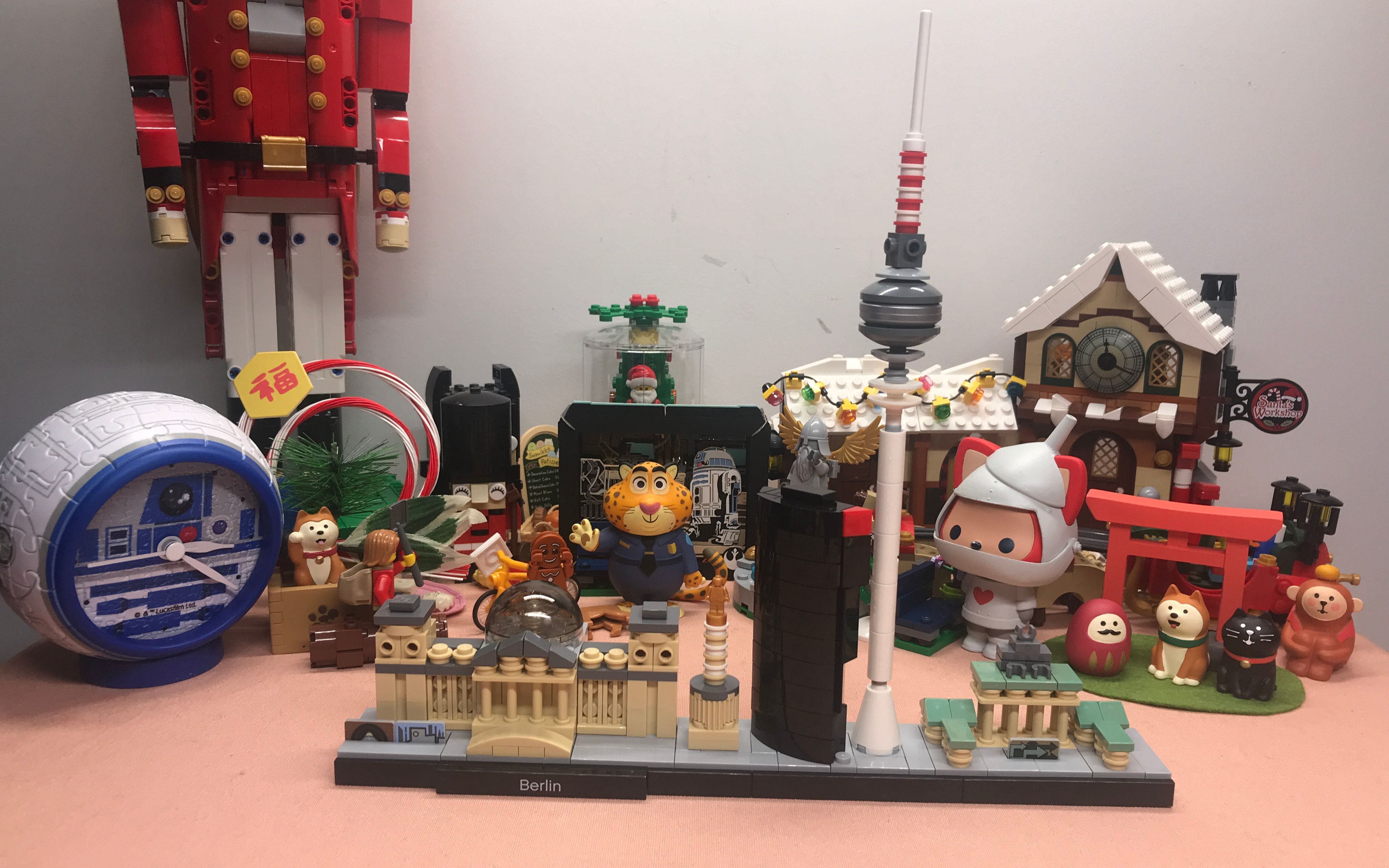 【快拼】乐高测评:lego 21027 柏林天际线 咦 为什么有一个联邦铁路