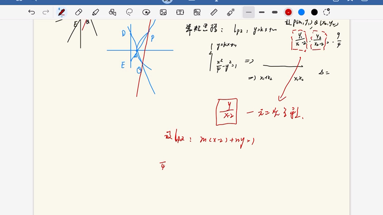 #维学公益小课堂齐次化处理定点问题圆锥曲线第二问[让我看看]拿下[机智][机智][机智][机智]哔哩哔哩bilibili