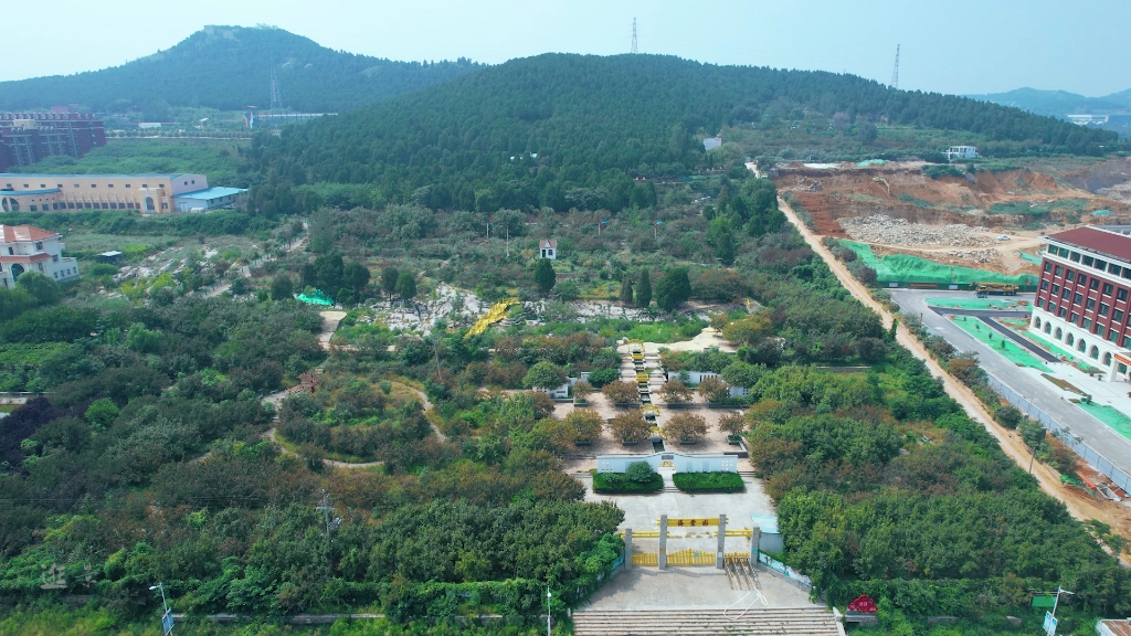 山东省平阴海棠园美丽景色