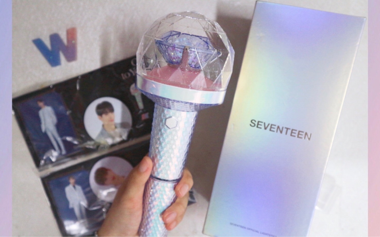 seventeen开箱二代克拉棒炫酷蹦迪棒替换芯安装展示