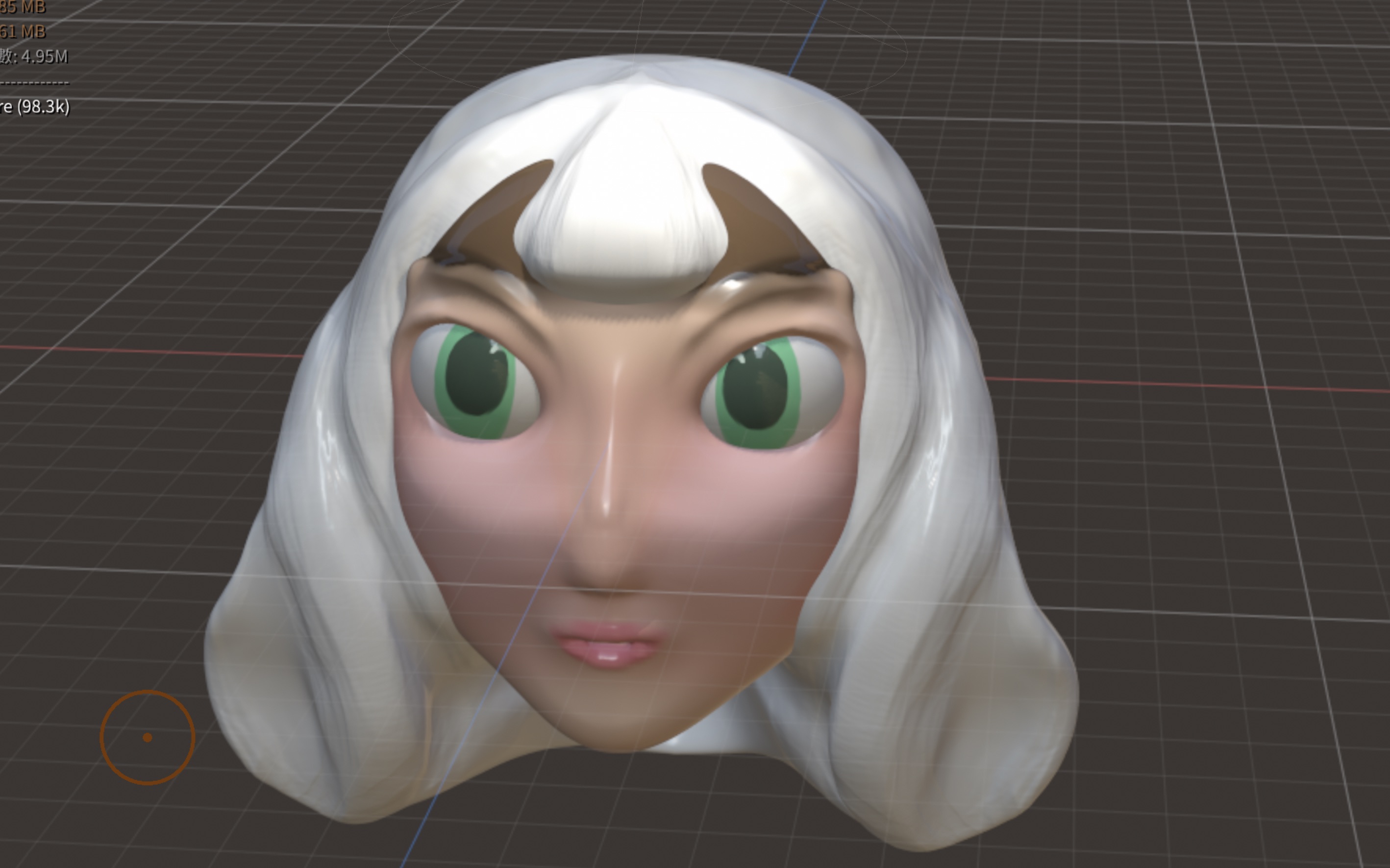 雕刻了个妹子nomad