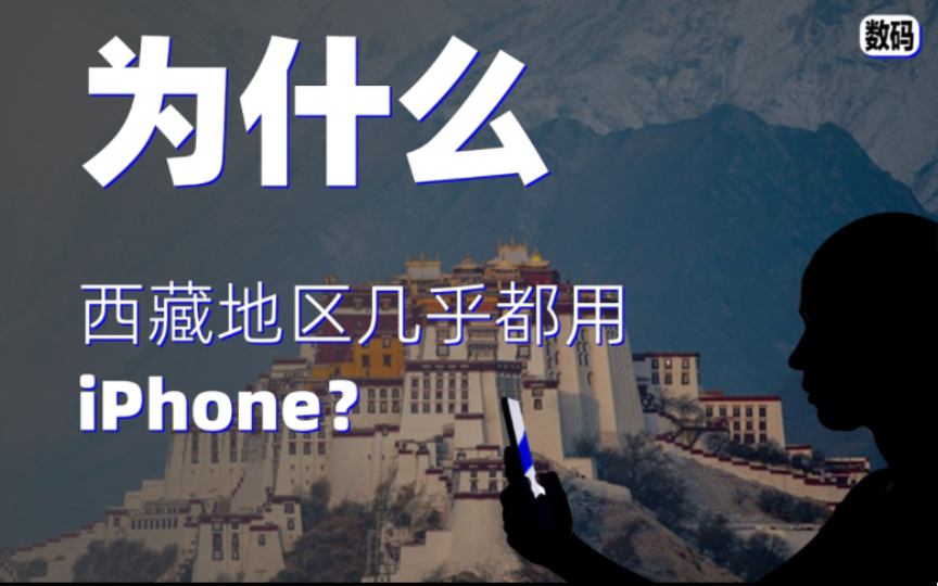 【冷知识】为什么西藏地区几乎用的都是iPhone?哔哩哔哩bilibili