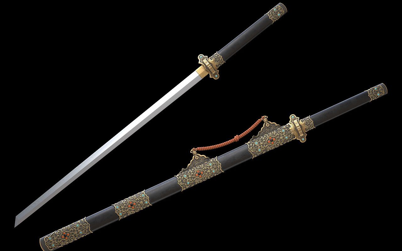 【3d建模】唐刀_哔哩哔哩_bilibili