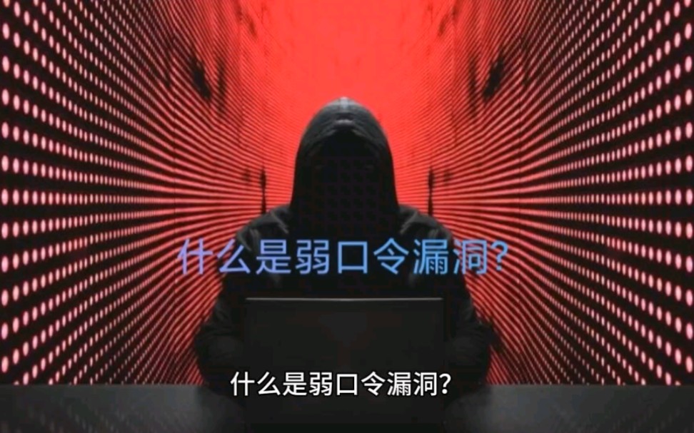 什么是弱口令漏洞?哔哩哔哩bilibili