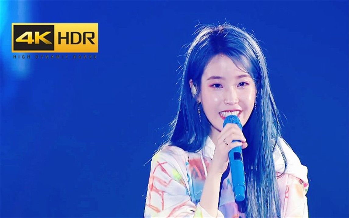 [图]【4K顶级收藏画质】【IU】李知恩《Blueming》神级现场！！！这女人唱歌真要了人命