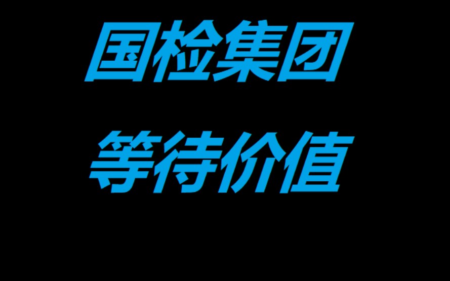 国检集团,此刻价值空间不大哔哩哔哩bilibili