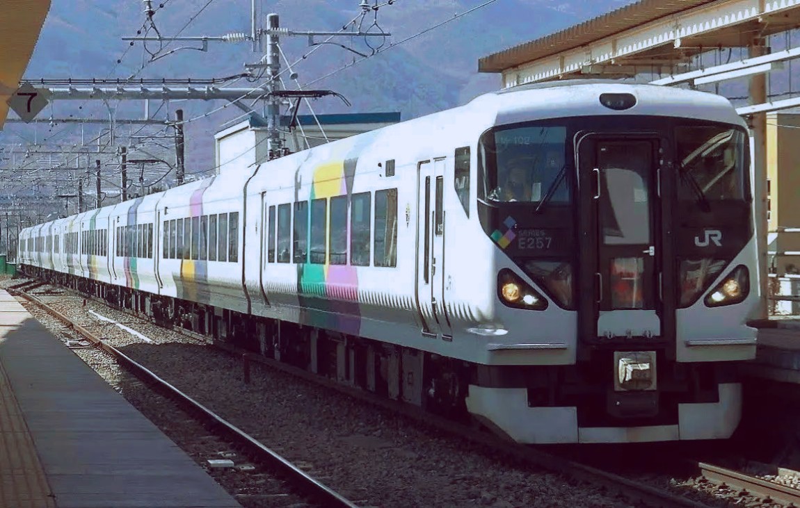 [bve5] 中央线 特急"梓"26号 松本-岡谷 jr e257