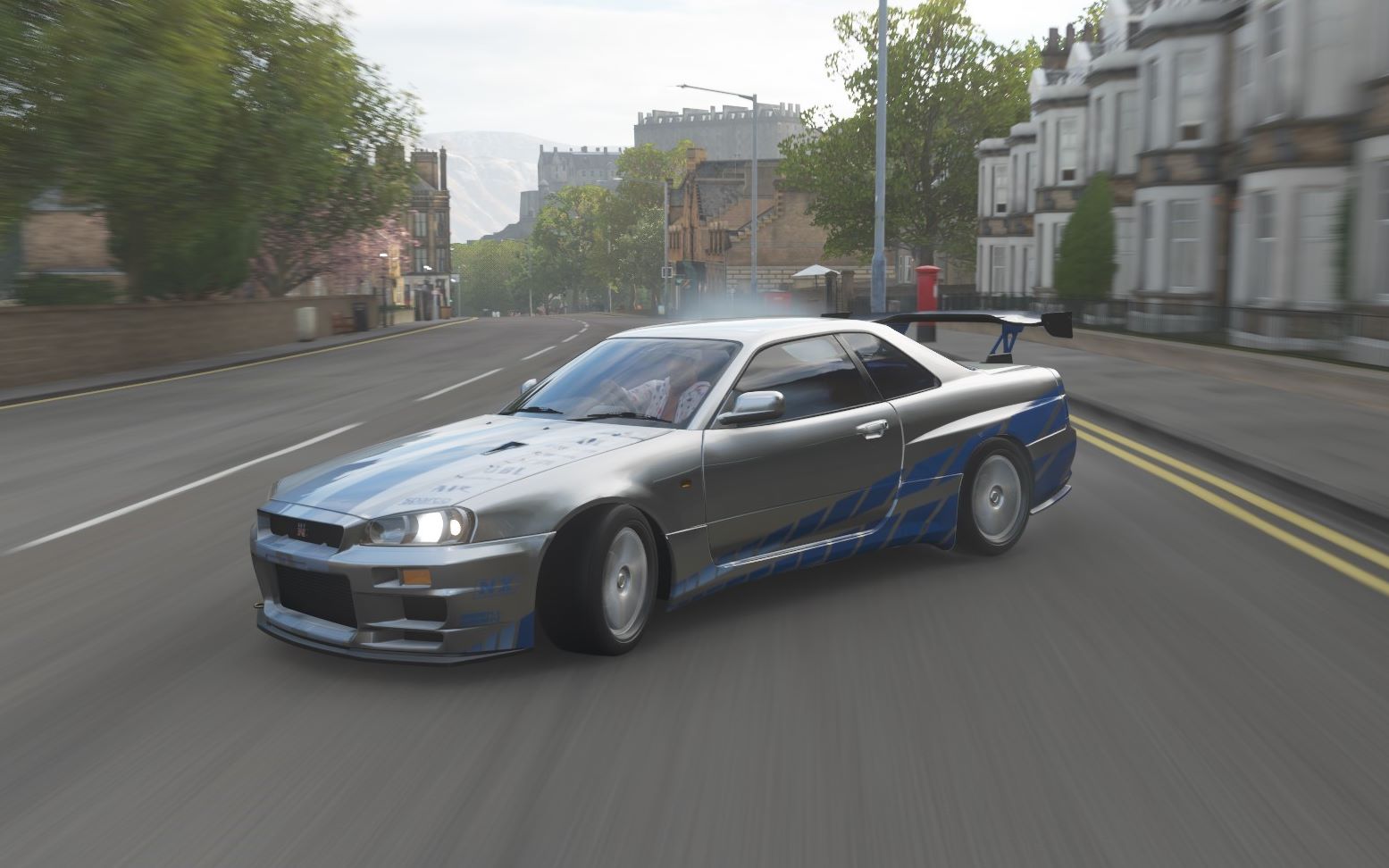 活动作品地平线4速度与激情同款日产战神gtrr34