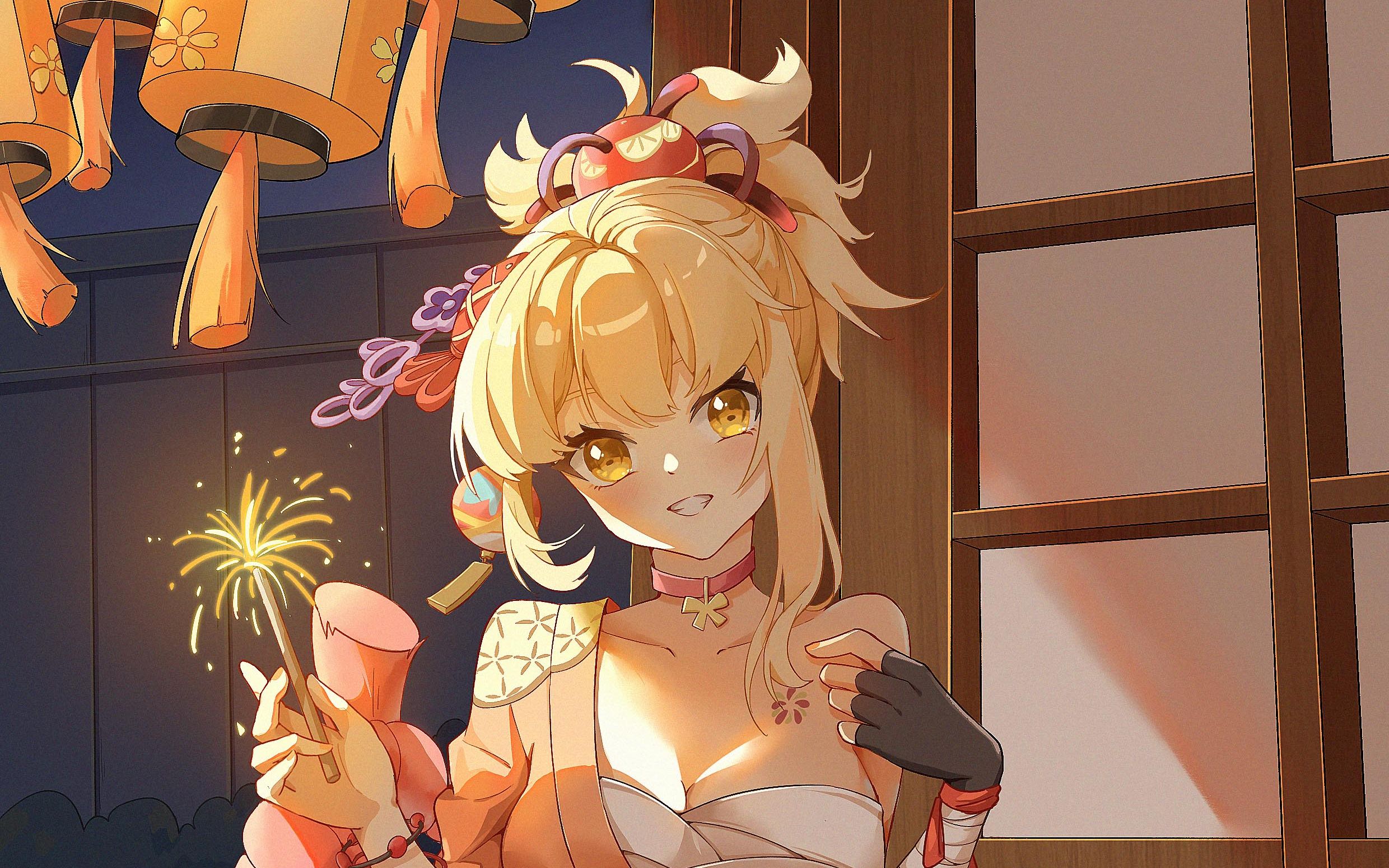 【原神/宵宫】一起放烟花吧