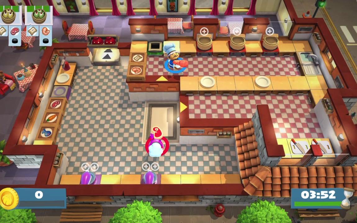 [overcooked2/分手厨房2] kevin3 隐藏关卡三星过关/1000分才解锁的