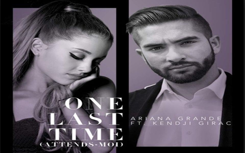 [图]A妹Ariana Grande feat. 法国人气小天王Kendji Girac - One Last Time (Attends-Moi) [法语版]