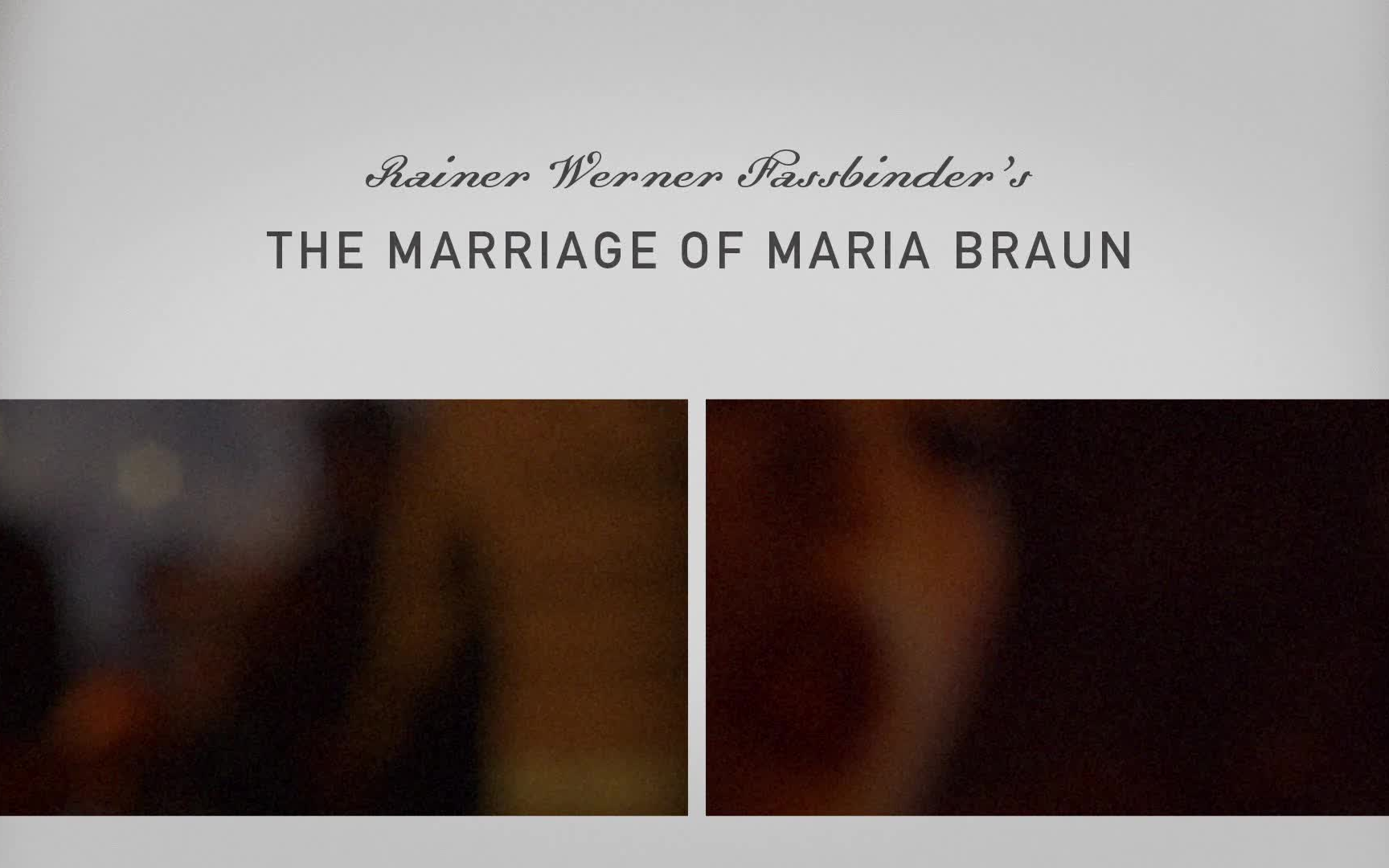 [图][花絮合辑]Die Ehe der Maria Braun（The Marriage of Maria Braun）-玛丽娅·布劳恩的婚姻