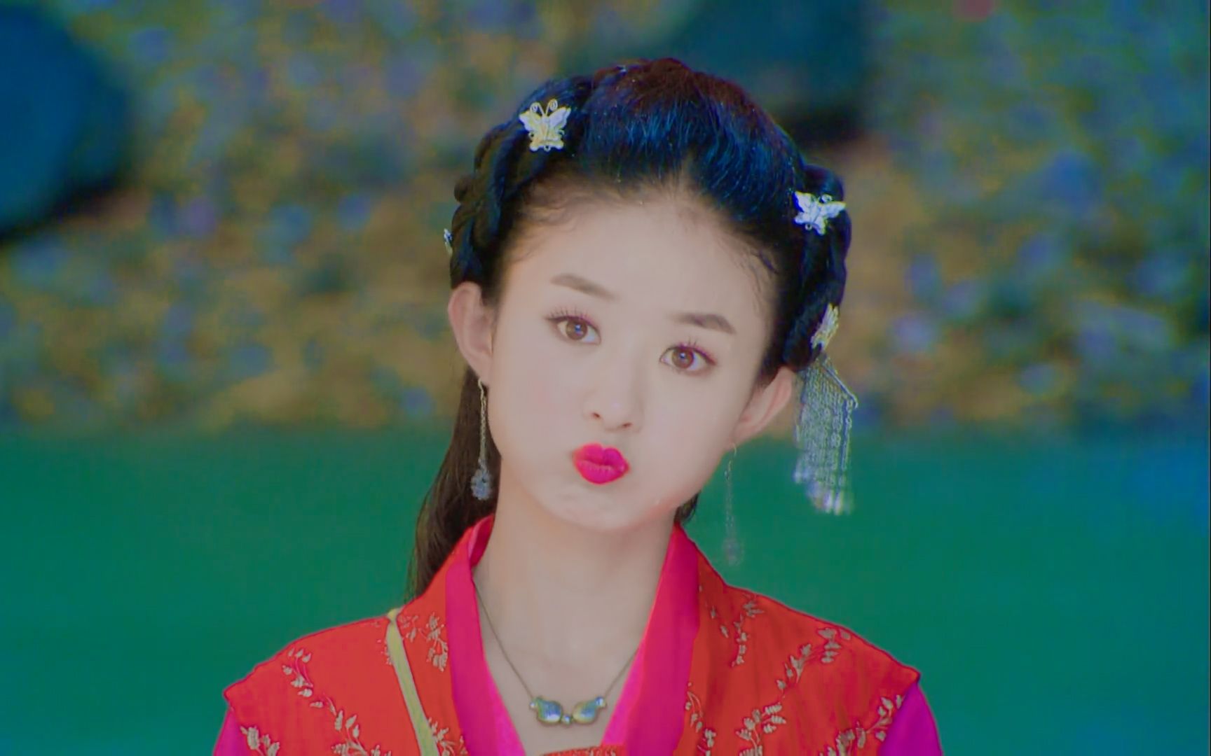 【赵丽颖】苏公堤72红绫