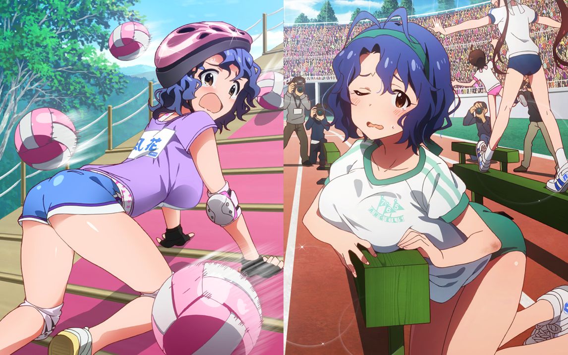 【中字/mltd】不擅长平衡项目的风花桑 丰川风花r「ぽよっと平均台」