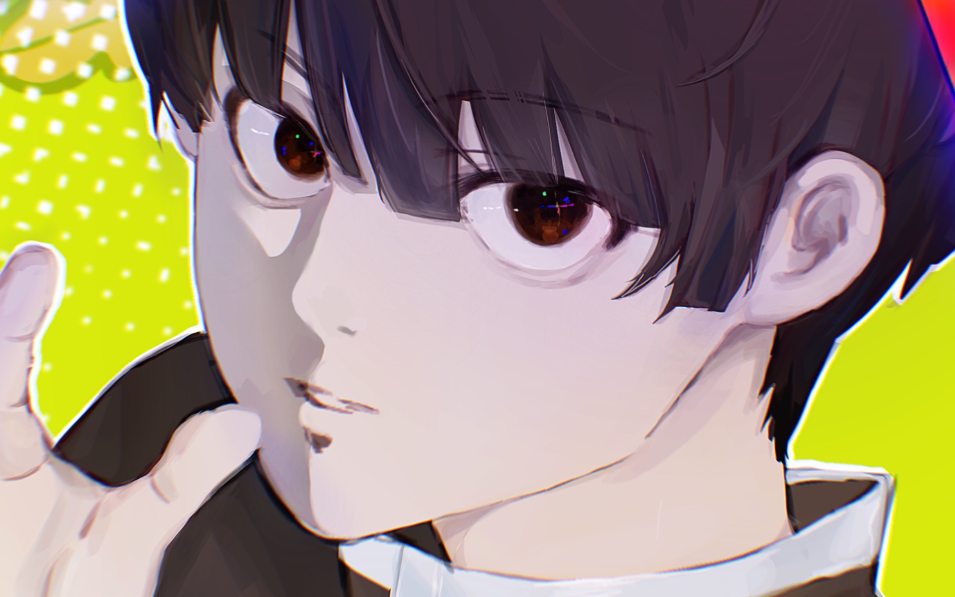 【指绘】眼里有光的路人mob ?