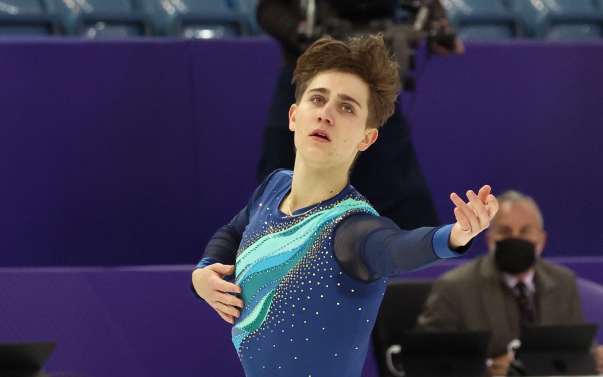 【21-22cor】roman暂列第三 roman sadovsky(84.59) 男单短节目