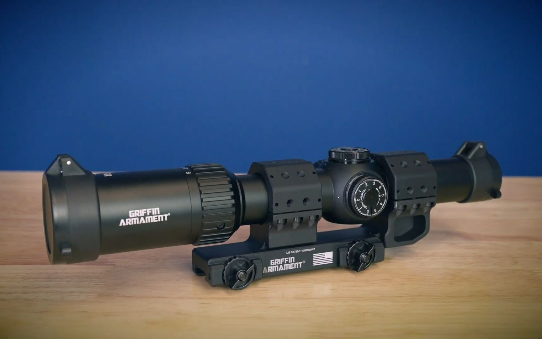 griffin armament 1-8x ico ffp lpvo瞄准镜带 ico/mil分划线