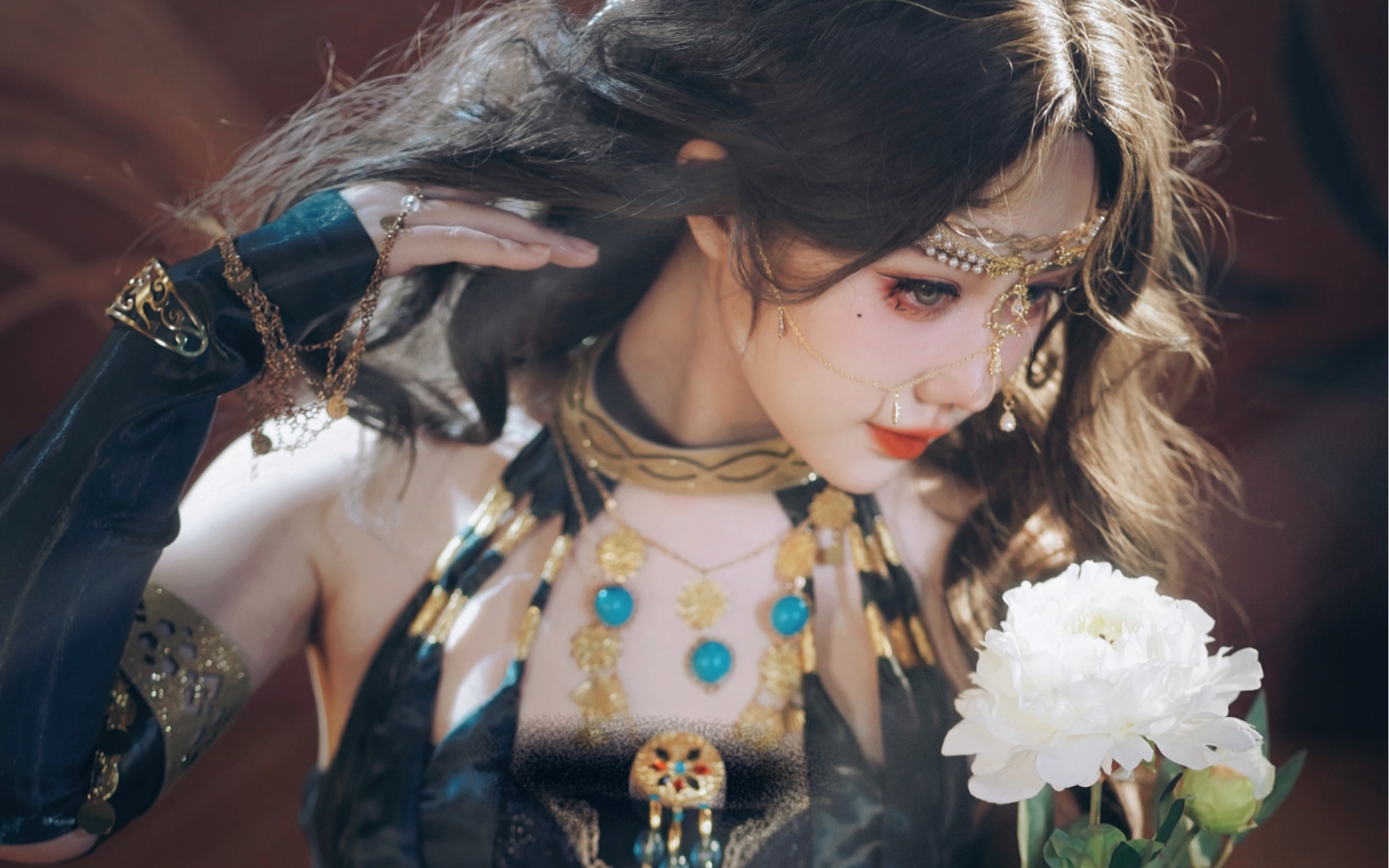 昏君体验卡!全网最美迦南绝代风华cos_哔哩哔哩_bilibili