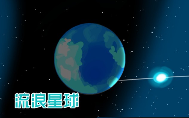 [图]流浪行星 离开行星球