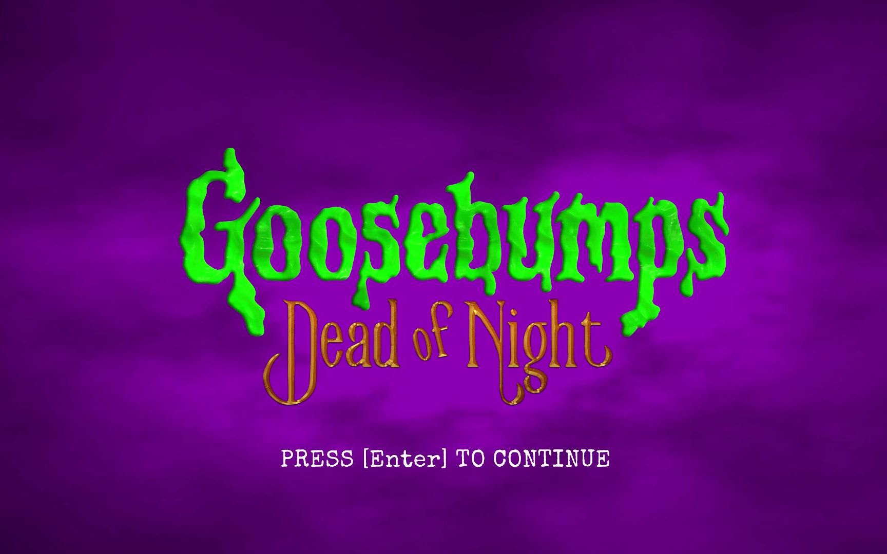 [图]【陆晨】《鸡皮疙瘩：寂静深夜 Goosebumps Dead of Night》通关