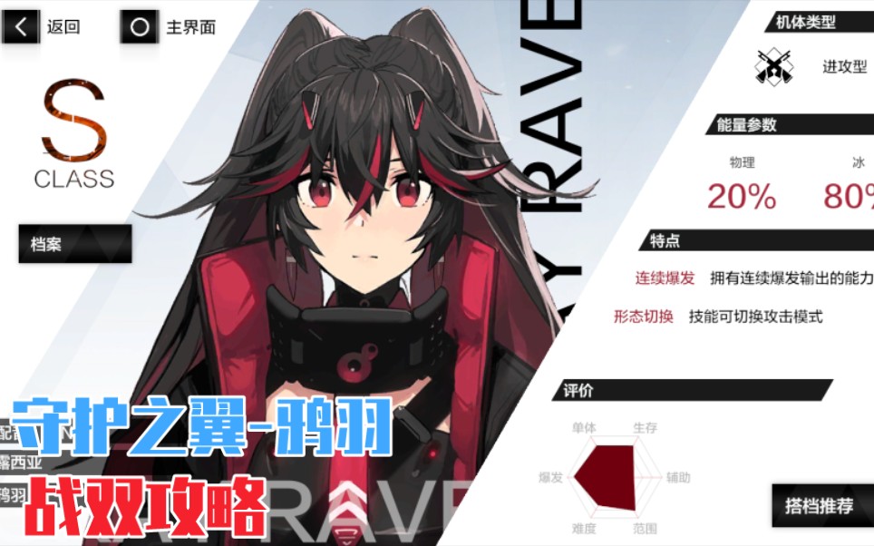 战双帕弥什攻略 露西亚-鸦羽