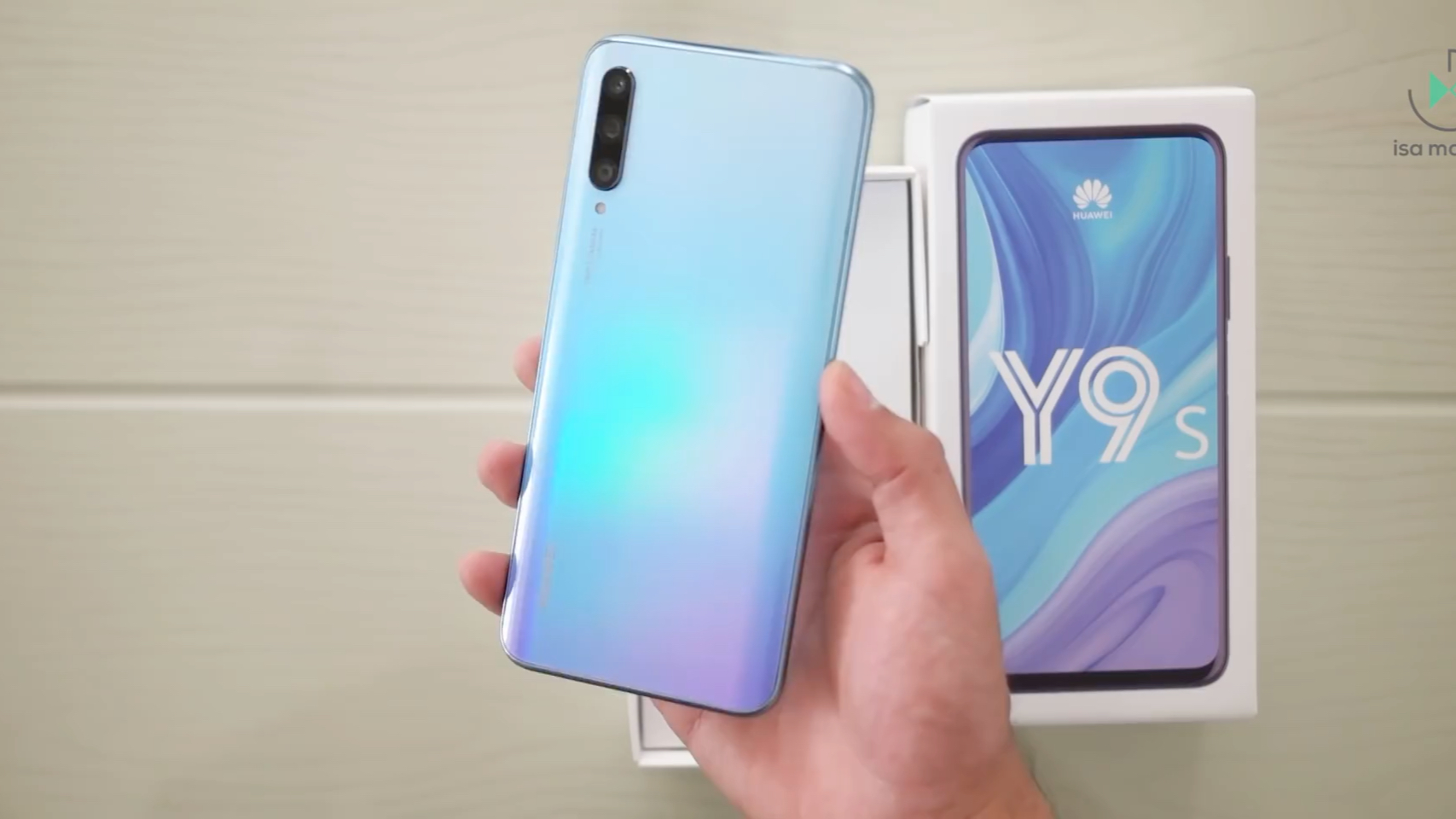 老外评测华为y9s(生肉无字幕西班牙语)