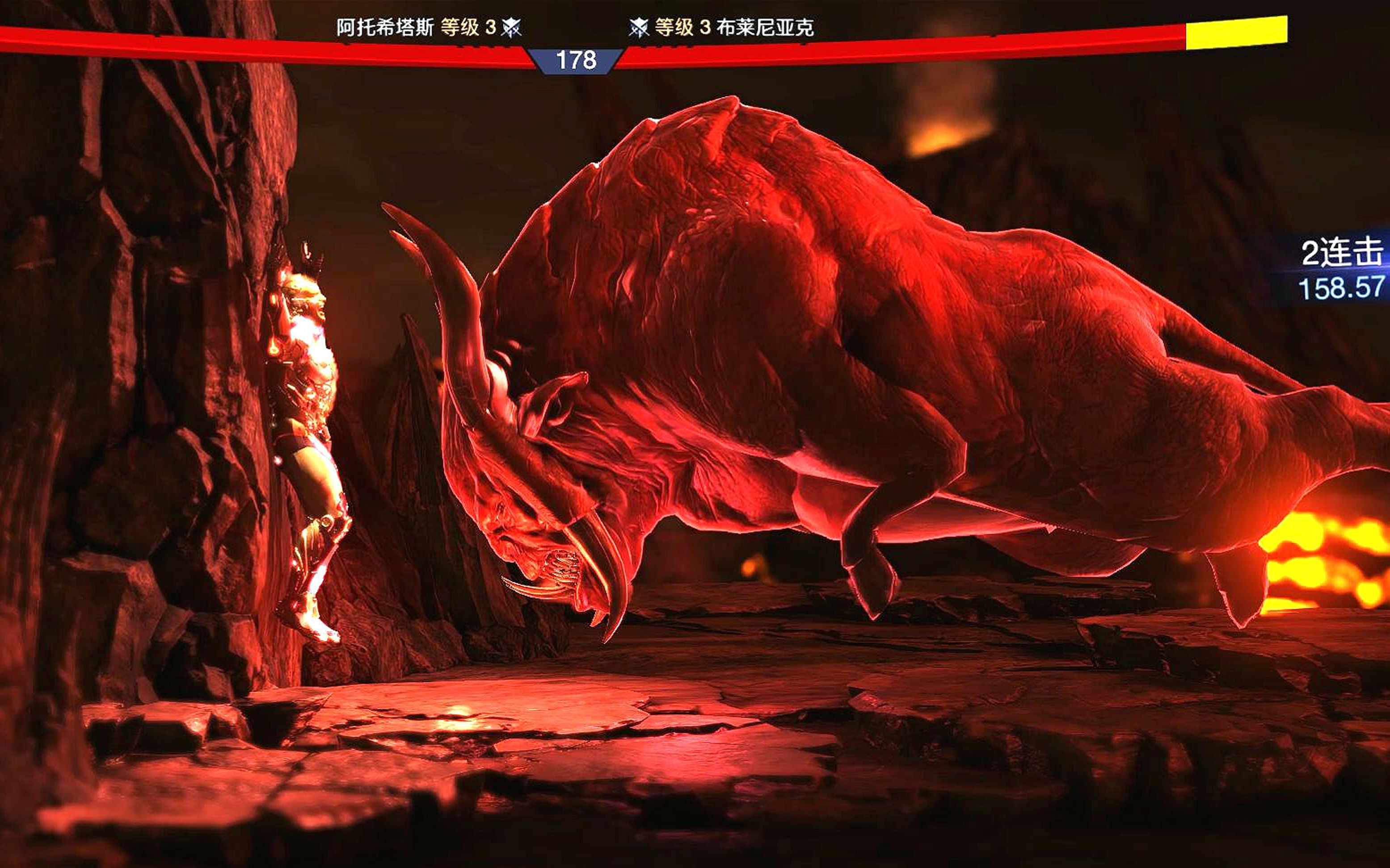 不义联盟2:愤怒之神居然能召唤"牛魔王"攻击对手,这招帅气