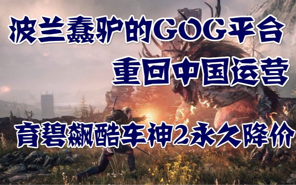 波兰蠢驴的GOG平台重回中国运营,育碧飙酷车神2价格永降,乐高指环王重回steam哔哩哔哩bilibili