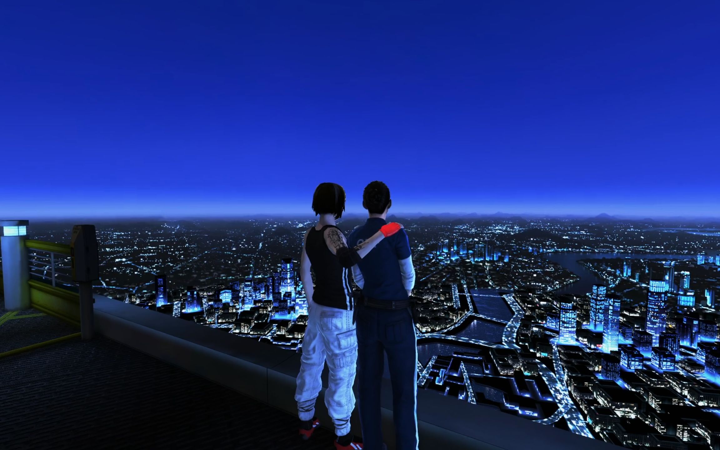 10.穿梭于光与影,伫立在城市之巅 -镜之边缘 个人流程演示 终章:沙德