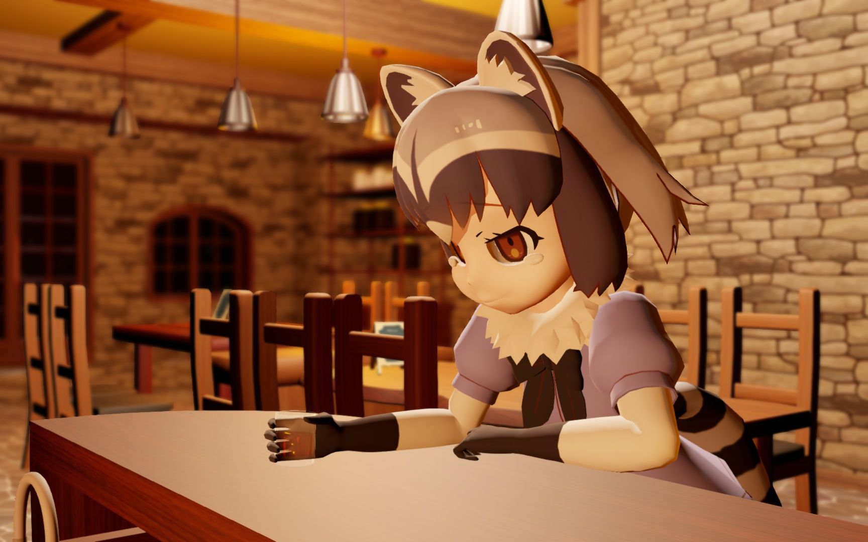 【兽娘mmd】阿莱桑的damedane_哔哩哔哩 (゜-゜)つロ 干杯~-bilibili