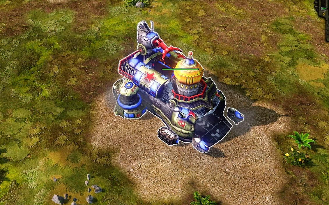 最高画质!红警3苏联主要设施建设动画