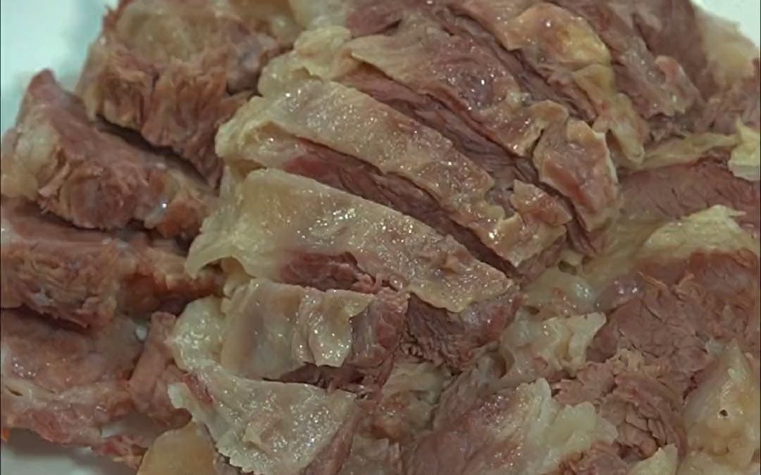 清汤牛腩!白切牛腩!