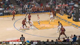 Download Video: NBA2k25巅峰JR史密斯真的赛乔丹，各种美如画单打，骑勇大战回忆立即浮现