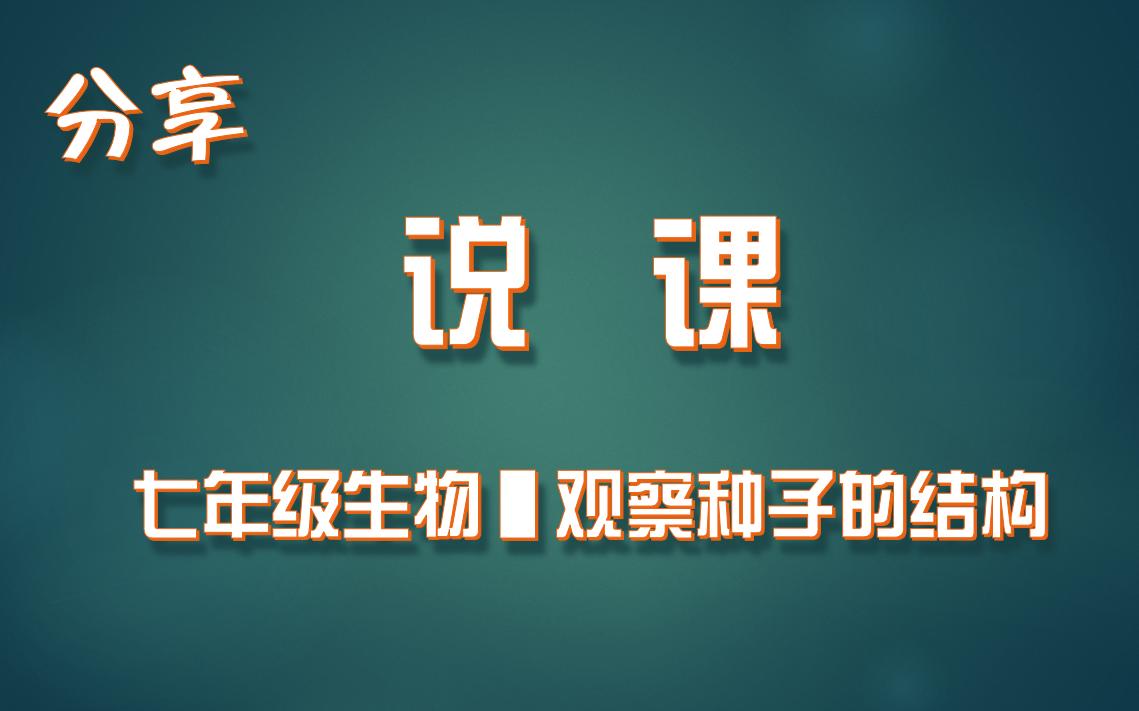 说课模板,想做说课视频就照这个来哔哩哔哩bilibili